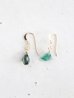 画像1: 14KGF 　Ssize emerald pierce (1)