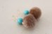 画像3: turquoise fur pierce【14KGF】 (3)