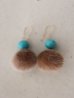 画像1: turquoise fur pierce【14KGF】 (1)