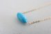 画像2: 14KGF kingman turquoise necklace (2)